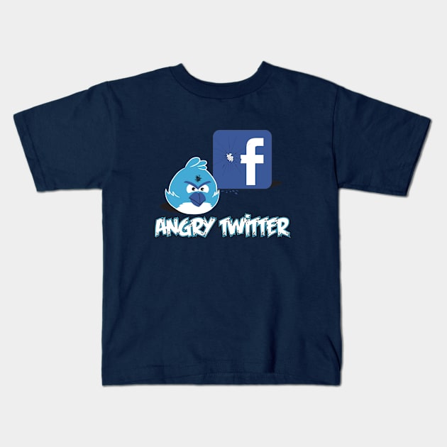 Angry Twitter Kids T-Shirt by Aefe